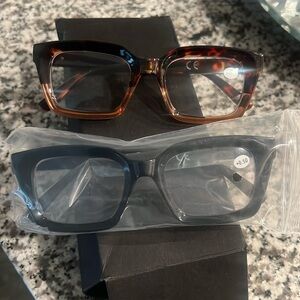 2 Pack Reading glasses new